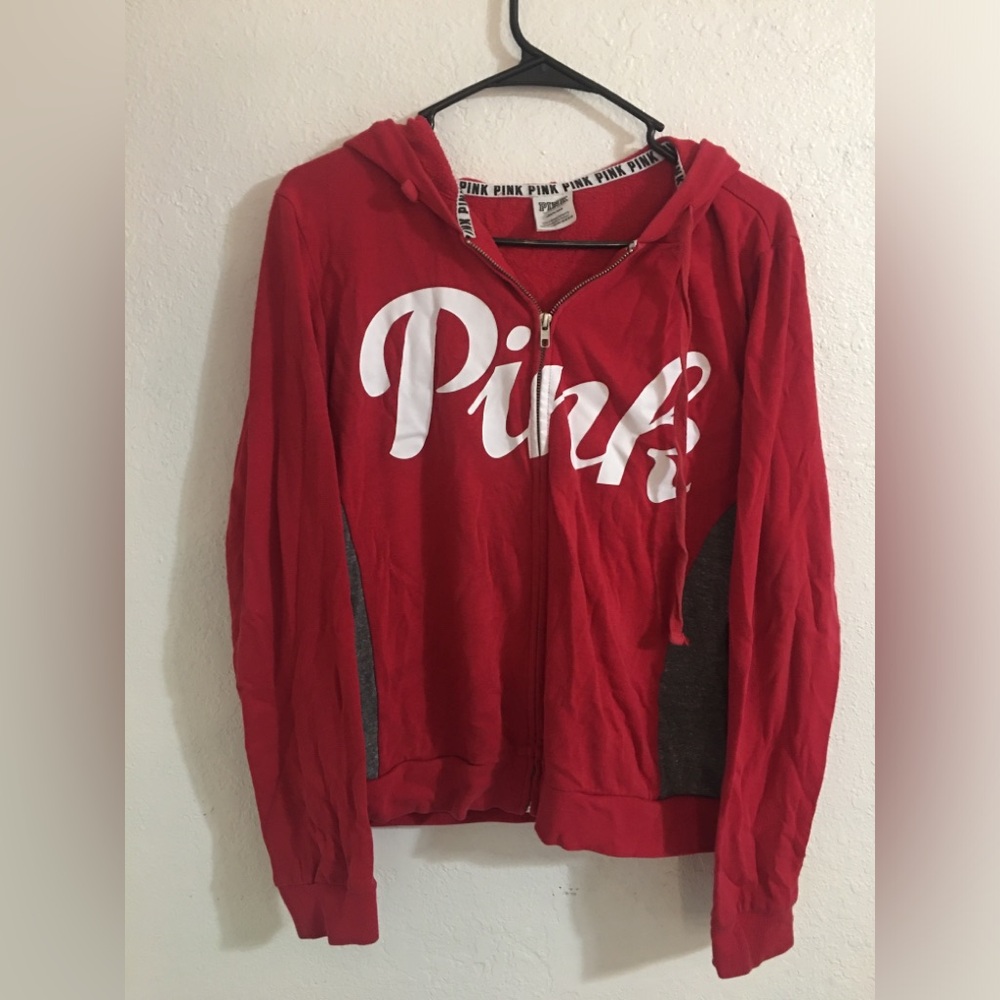 Pink Victoria Secret Red jacket